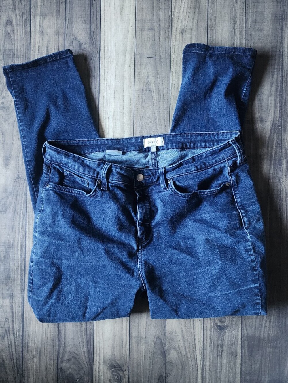 NYDJ Women's Indigo Jeans Size 16